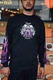 YUGIOH SUMMON SKULL LONG SLEEVE SHIRT (BLACK)