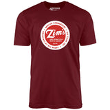 Zim's Hamburgers - San Francisco, CA - Vintage Restaurant - Unisex T-Shirt