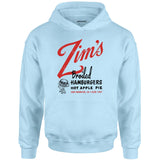Zim's Hamburgers v1 - San Francisco, CA - Vintage Restaurant - Unisex Hoodie