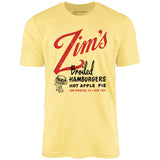 Zim's Hamburgers v1 - San Francisco, CA - Vintage Restaurant - Unisex T-Shirt