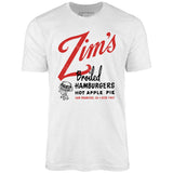 Zim's Hamburgers v1 - San Francisco, CA - Vintage Restaurant - Unisex T-Shirt