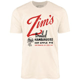 Zim's Hamburgers v1 - San Francisco, CA - Vintage Restaurant - Unisex T-Shirt