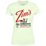 Zim's Hamburgers v1 - San Francisco, CA - Vintage Restaurant - Women's T-Shirt
