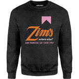 Zim's Hamburgers v3 - San Francisco, CA - Vintage Restaurant - Unisex Sweatshirt