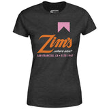 Zim's Hamburgers v3 - San Francisco, CA - Vintage Restaurant - Women's T-Shirt