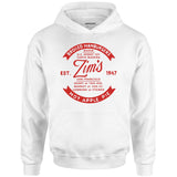 Zim's Hamburgers v4 - San Francisco, CA - Vintage Restaurant - Unisex Hoodie