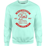 Zim's Hamburgers v4 - San Francisco, CA - Vintage Restaurant - Unisex Sweatshirt