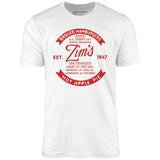 Zim's Hamburgers v4 - San Francisco, CA - Vintage Restaurant - Unisex T-Shirt