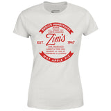 Zim's Hamburgers v4 - San Francisco, CA - Vintage Restaurant - Women's T-Shirt