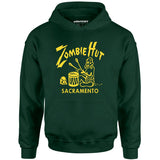Zombie Hut - Sacramento, CA - Vintage Tiki Bar - Unisex Hoodie