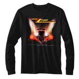 ZZ Top Eliminator Cover Long Sleeve Boyfriend Tee