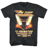 ZZ Top Eliminator Tour Boyfriend Tee