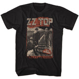 ZZ Top Hombres Track T-Shirt