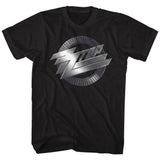 ZZ Top Metal Logo Boyfriend Tee