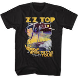 ZZ Top Tejas Tour Boyfriend Tee